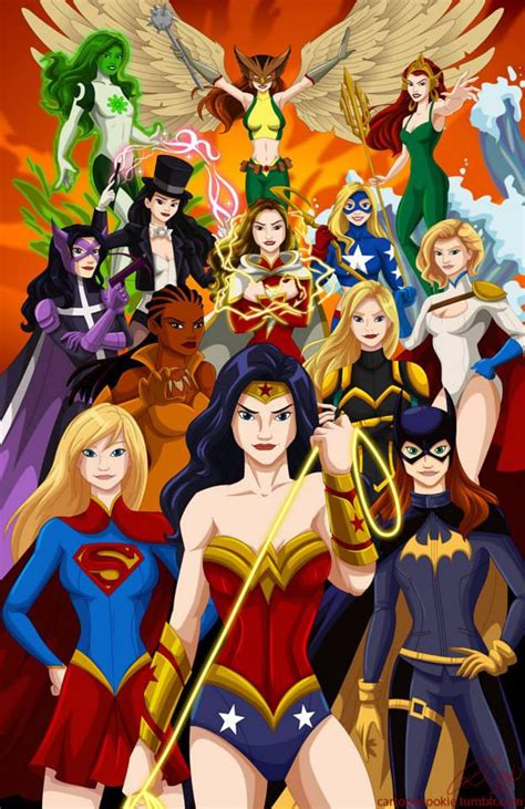 justice league characters female